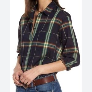 Madewell | Ex-boyfriend oversized plaid shirt